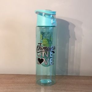 Jamaica One Love Water Bottle with Fruit Infuser